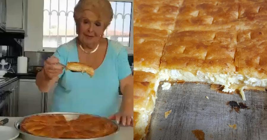 Ούτε ψίχουλο δεν θα μείνει: Η πιο εύκολη και αφράτη Πασχαλινή τυρόπιτα με απίστευτη κρέμα από τη Βέφα Αλεξιάδου