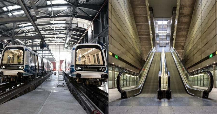 Οι πρώτες εικόνες από το Μετρό Θεσσαλονίκης: Βίντεο από τη δοκιμαστική διαδρομή Αγίας Σοφίας μέχρι και τον σταθμό Πλατεία Δημοκρατίας