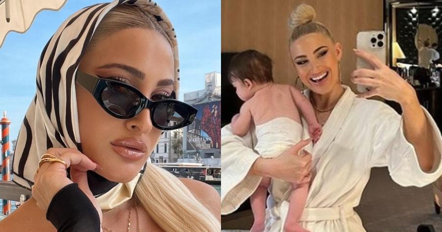 Στη Πάρο η Ιωάννα Τούνη: Χορεύει μαζί με το μωράκι της την Κυριακή του Πάσχα