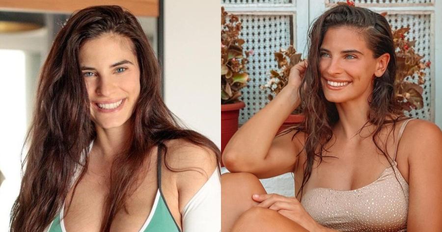 Πιο ανανεωμένη από ποτέ η Χριστίνα Μπόμπα: Πόζαρε με λευκό μπικίνι και είναι σαν αρχαία Ελληνίδα θεά