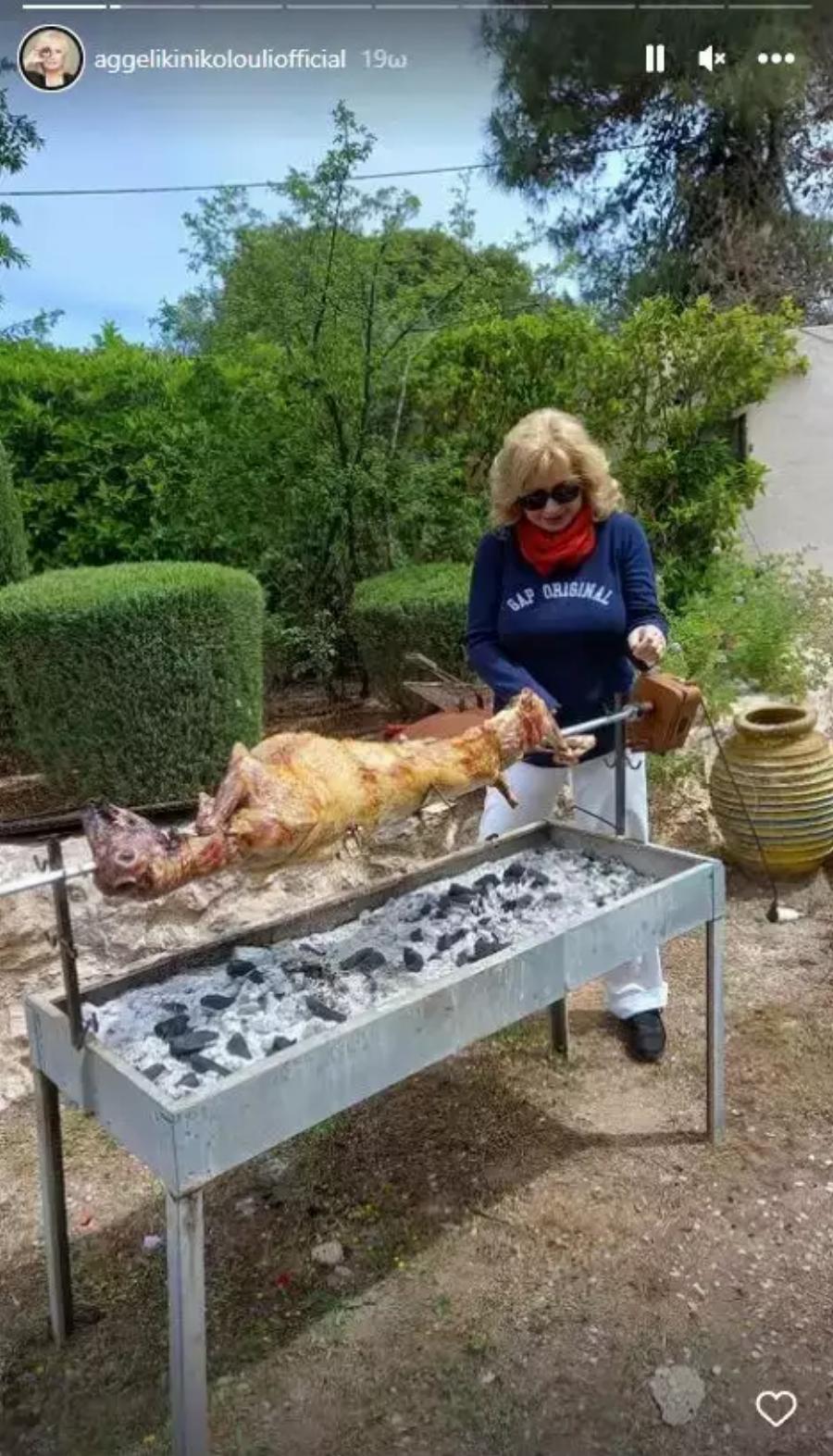 Τα νεότερα για την υγεία της: Οι πρώτες φωτό της Αγγελικής Νικολούλη μετά τον τραυματισμό που σταμάτησε το «Τούνελ»