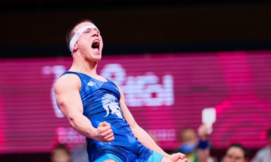 Πανελλήνια συγκίνηση: Καλύτερος αθλητής του κόσμου ο 22χρονος Έλληνας αθλητής πάλης, Γιώργος Κουγιουμτσίδης