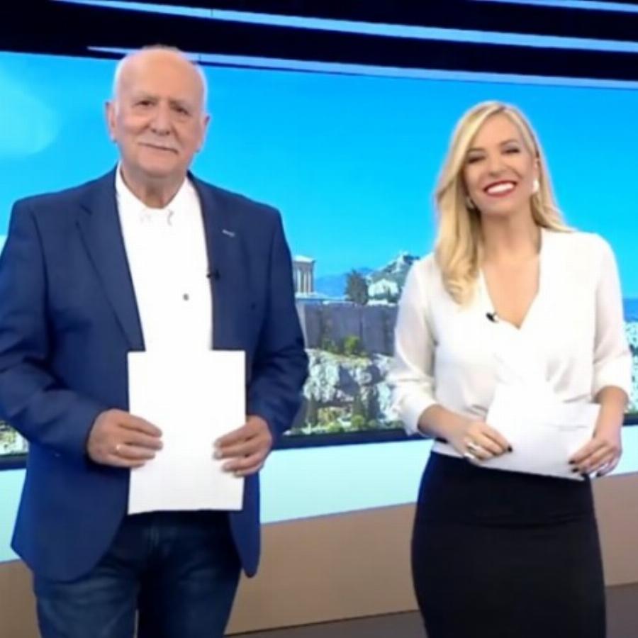 «Είσαι το μέλλον, ήμουν το παρελθόν»: Λύγισε ο Παπαδάκης, ο συγκινητικός αποχαιρετισμός στην Αναστασοπούλου