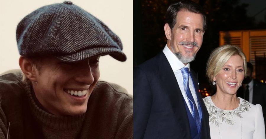 Πήρε τη γοητεία του πατέρα του και την ομορφιά της μητέρας του: Ο γιος του Παύλου Γλύξμπουργκ σε μια σπάνια φωτογραφία μαζί με τον πατέρα του