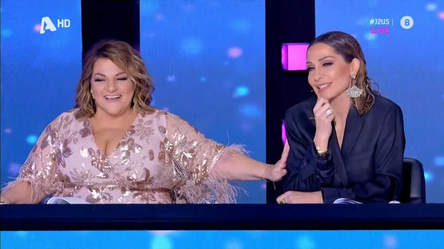 «Κούκλα μου, ρίξε κάτι πάνω σου»: Χαμός με το αποκαλυπτικό ρούχο της Δέσποινας Βανδή στο J2US