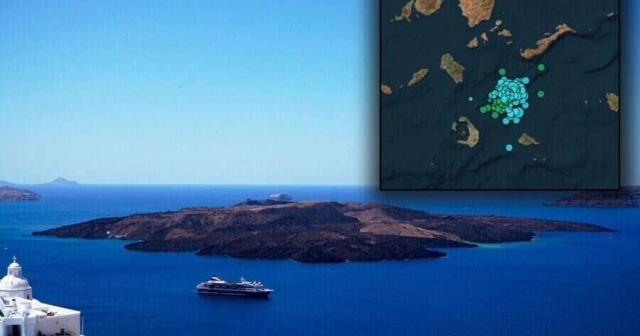 EKTAKTO ΤΩΡΑ ΓΙΑ ΣΑΝΤΟΡΙΝΗ: Υποχώρησε ο βυθός – Μετακινήθηκε το νησί από το ηφαίστειο
