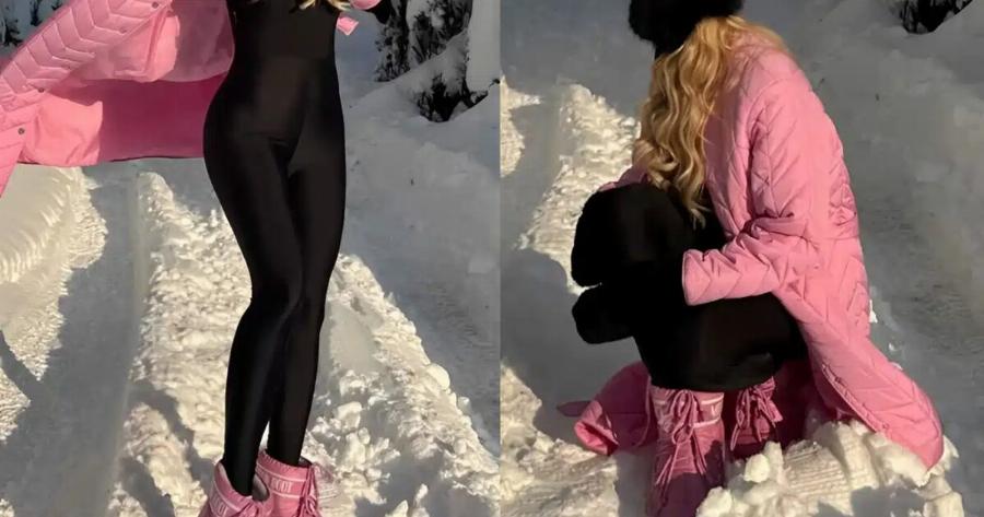 Διάσημη Ελληνίδα πήγε Αράχωβα και…  προκάλεσε μποτιλιάρισμα για να την δουν