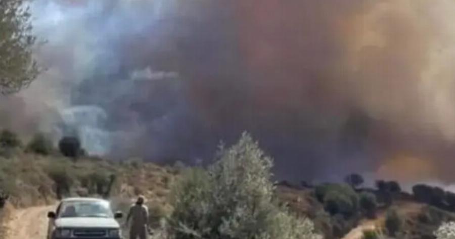 Πύρινη κόλαση – Μεγάλη φωτιά τώρα – Εκκενώνεται όλο το Νότιο τμήμα του Δήμου