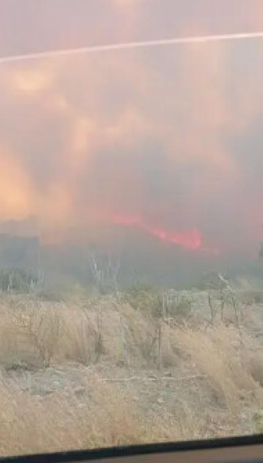 Πύρινη κόλαση – Μεγάλη φωτιά τώρα – Εκκενώνεται όλο το Νότιο τμήμα του Δήμου