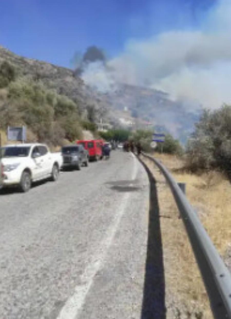 Πύρινη κόλαση – Μεγάλη φωτιά τώρα – Εκκενώνεται όλο το Νότιο τμήμα του Δήμου