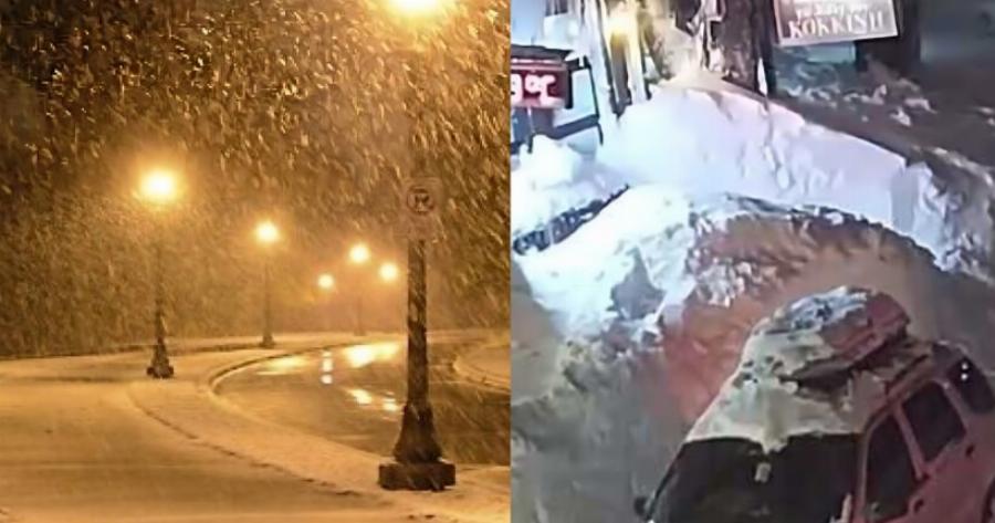 Θα «πνιγούν» από τον χιονιά: Auτές είναι οι κόκκινες περιοχές που κινδυνεύουν άμεσα να «θαφτούν» κάτω από το χιόνι