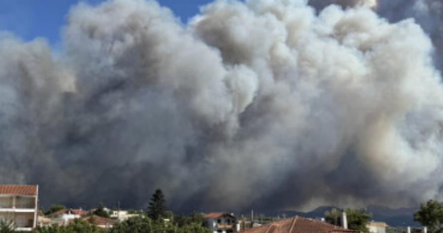 Απόκοσμο! Πνίγηκε η Αθήνα από τους καπνούς – Κρύφτηκε ο ήλιος