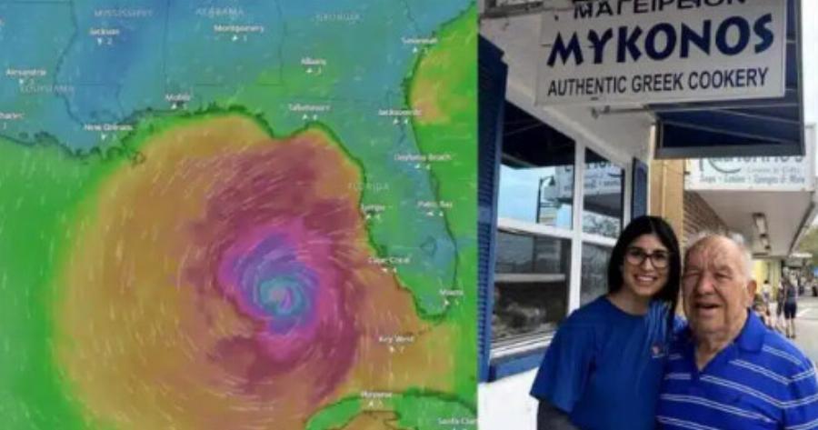 Aυτός είναι ο ελληνικός οικισμός στην Φλόριντα που κινδυνεύει να αφανιστεί από τον τυφώνα Milton