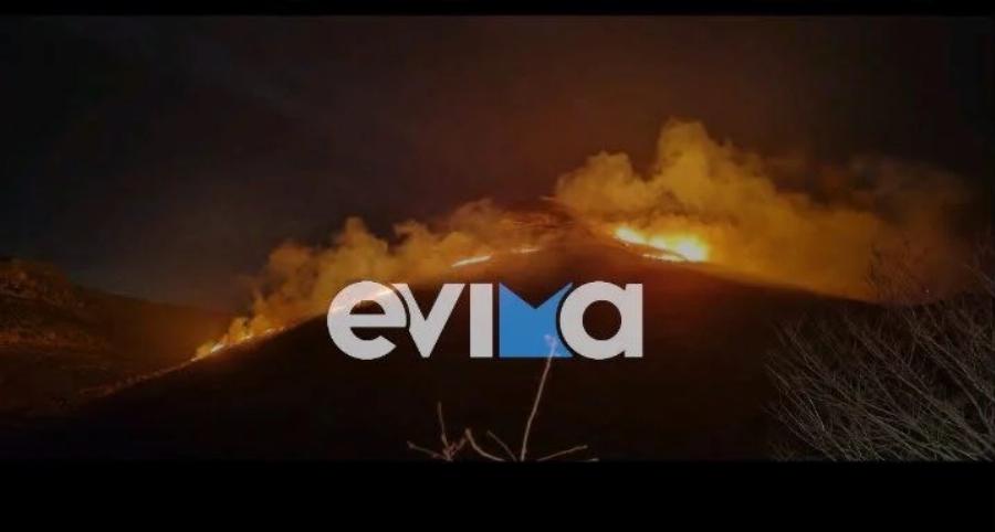 EKTAKTO: Μεγάλη φωτιά τώρα στη χώρα μας μέσα στη νύχτα – Σuvαγεpμoς στην Πυροσβεστική