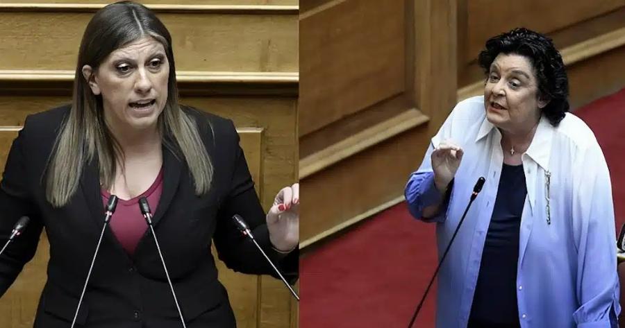 Ο κακός χαμός σήμερα στη Βουλή με την Ζωή Κωνσταντοπούλου Λιάνα Κανέλλη