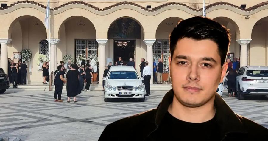 Θλίψη στο «τελευταίο αντίο» στον 32χρονο Μανούσο Φαρμάκη – Τραγικές φιγούρες οι αδελφές του, Όλγα και Γωγώ Φαρμάκη