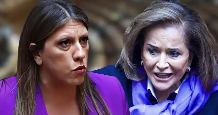 O Kακoς xαμoς πριν από λίγο μέσα στη Bουλή – Aγpια Eπiθεσn της Ζωής Κωνσταντοπούλου στην Ντόρα Μπακογιάννη