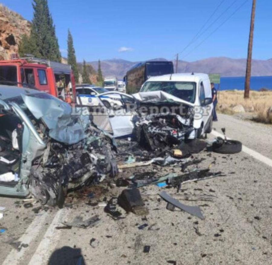 Τροχαίο δυστύχημα στη Φωκίδα: Δύο νεκροί και δύο τραυματίες σε μετωπική σύγκρουση
