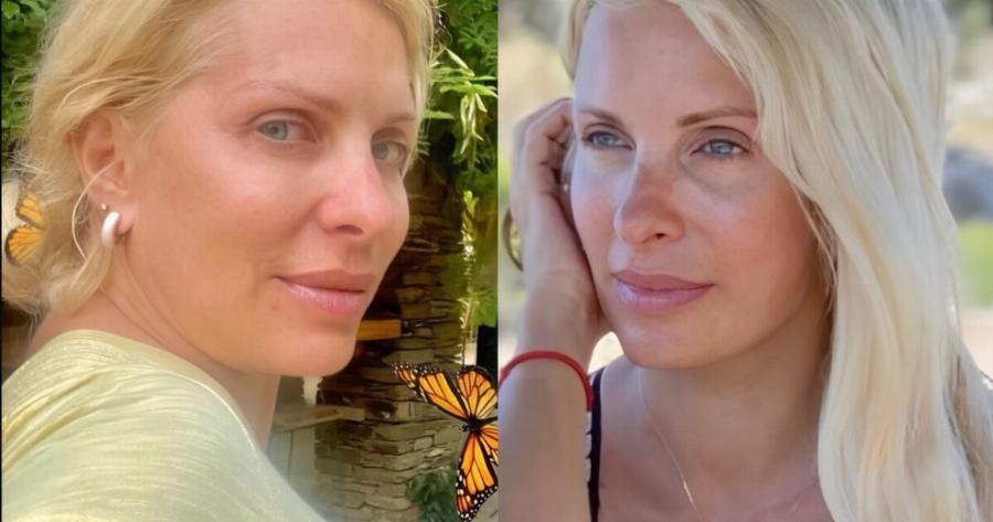 Σαν πριγκίπισσα της Ντίσνεϊ: Η Μενεγάκη βγήκε βόλτα κρατώντας μπαλόνια στην Κηφισιά πιο καλλίγραμμη από ποτέ