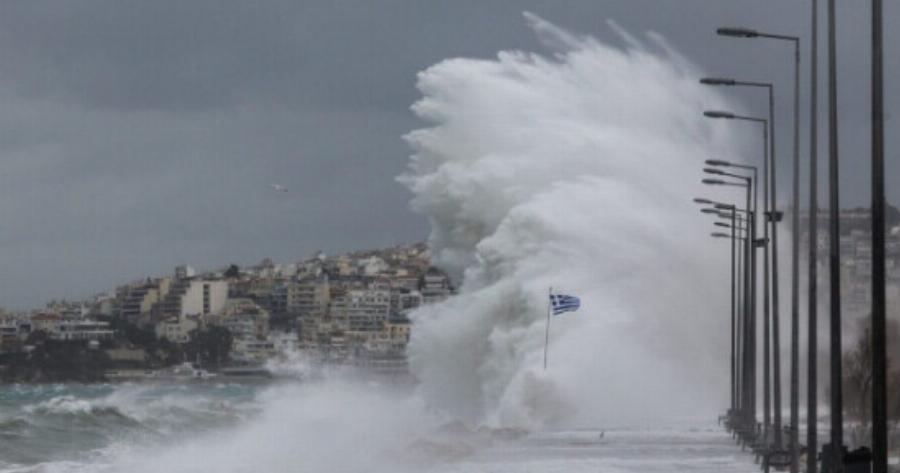 Καιρός: Έκτακτο δελτίο θυελλωδών ανέμων