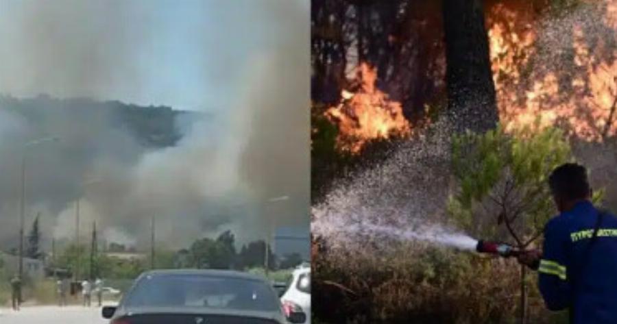 Μεγάλη η φωτιά σε τουριστική πόλη της Ελλάδας – Απομακρύνονται τουρίστες και κάτοικοι, Εστάλη 112