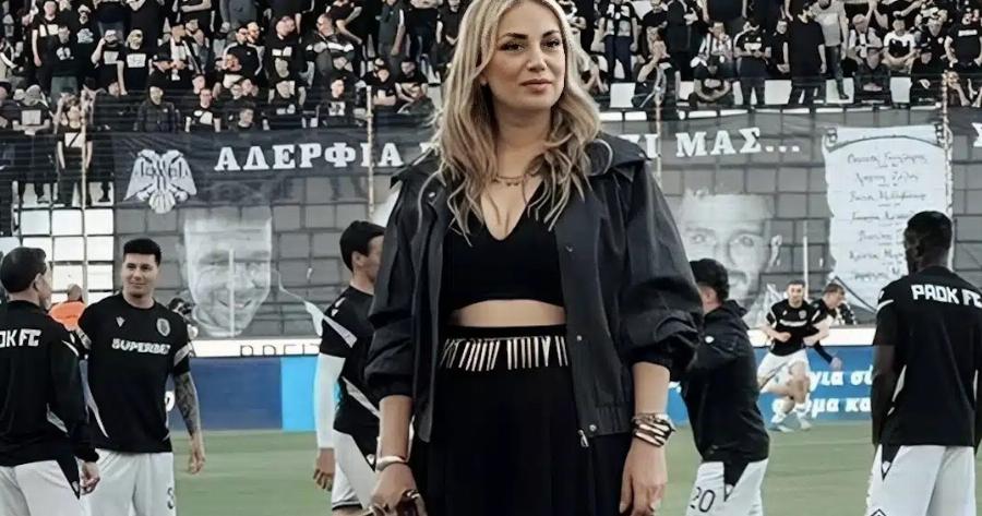 Ποια είναι η γυναίκα που έγινε η «λύρα» της Κρήτης και «άλωσε» την εξέδρα του ΟΦΗ