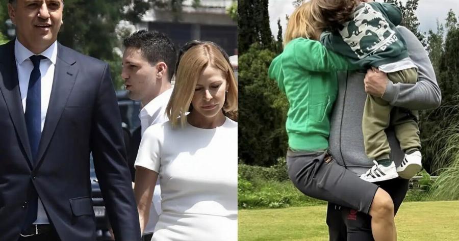 Βασίλης Κικίλιας: Φωτογραφίζει την Τζένη Μπαλατσινού στο χριστουγεννιάτικο γεύμα τους