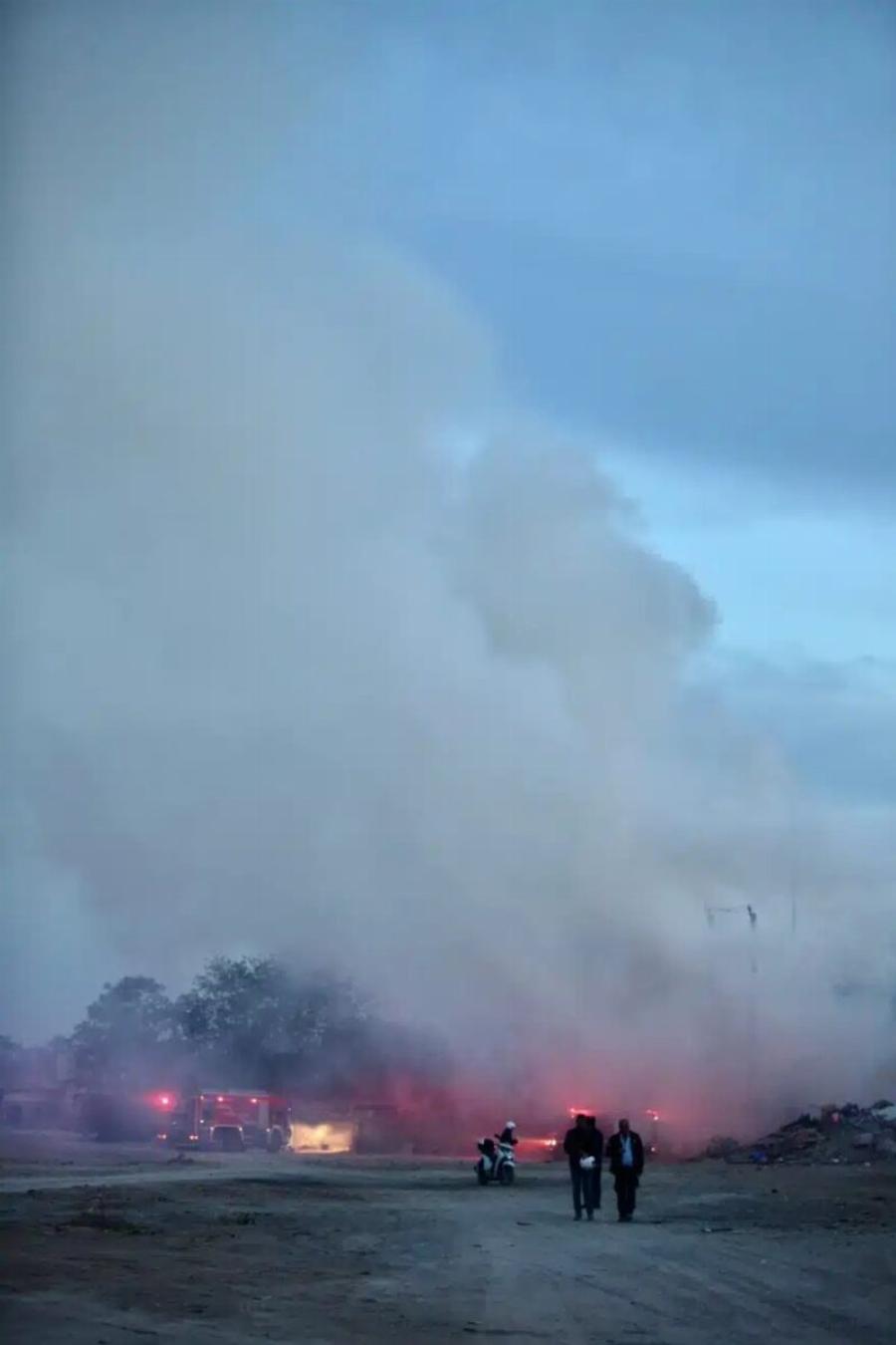 Φωτιά στον Βοτανικό – Συναγερμός στην Πυροσβεστική