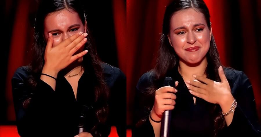 Κατέρρευσε στη σκηνή του Voice και ο Μαζωνάκης έτρεξε κοντά της