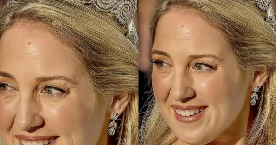 Θεοδώρα: Το εντυπωσιακό νυφικό από Ελληνίδα σχεδιάστρια παγκοσμίου φήμης – Η επώνυμη τιάρα και το ιστορικό πέπλο