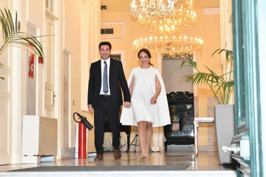 Παντρεύτηκε η Δόμνα Μιχαηλίδου τον Λεωνή Μαντωνάκη
