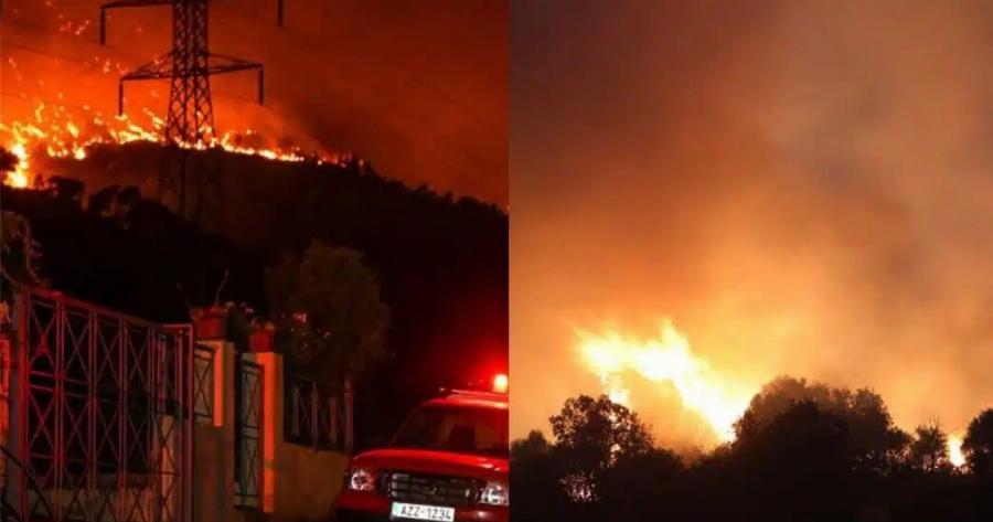 ΕΚΤΑΚΤΟ: Μεγάλη φωτιά: Συναγερμός στην Πυροσβεστική να μην ξεφύγει η κατάσταση- Απειλεί κατοικημένες περιοχές