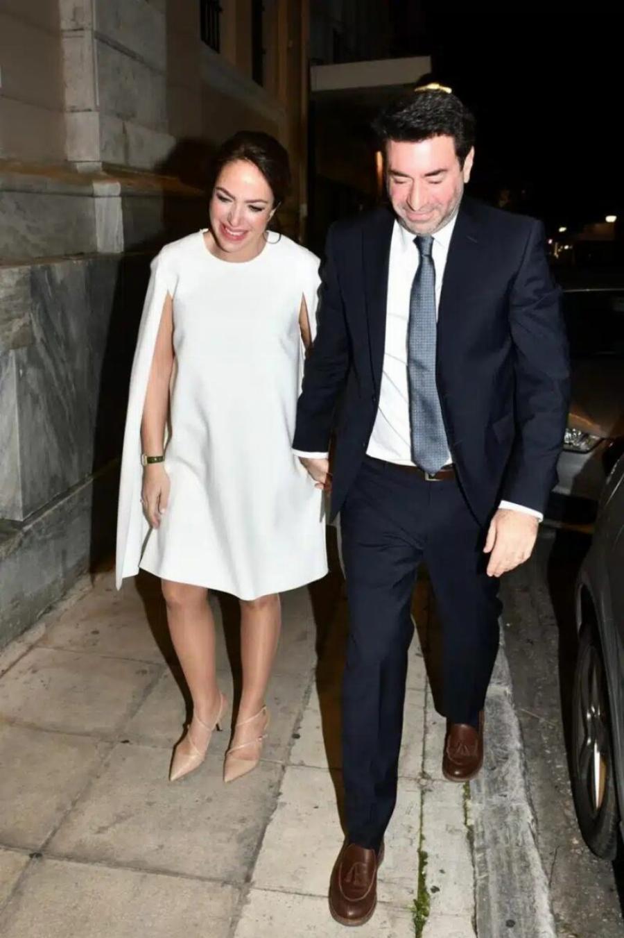 Παντρεύτηκε η Δόμνα Μιχαηλίδου τον Λεωνή Μαντωνάκη