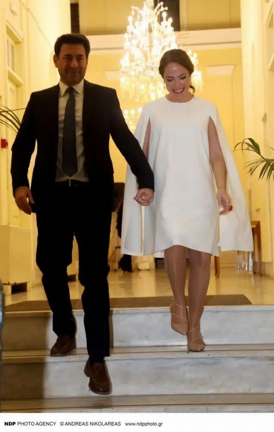 Παντρεύτηκε η Δόμνα Μιχαηλίδου τον Λεωνή Μαντωνάκη