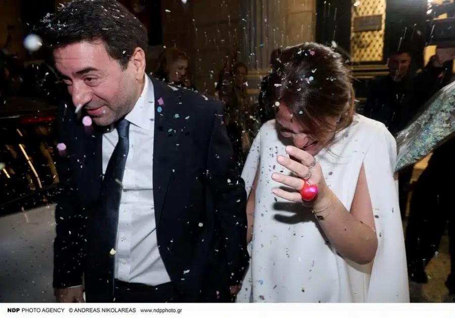 Παντρεύτηκε η Δόμνα Μιχαηλίδου τον Λεωνή Μαντωνάκη