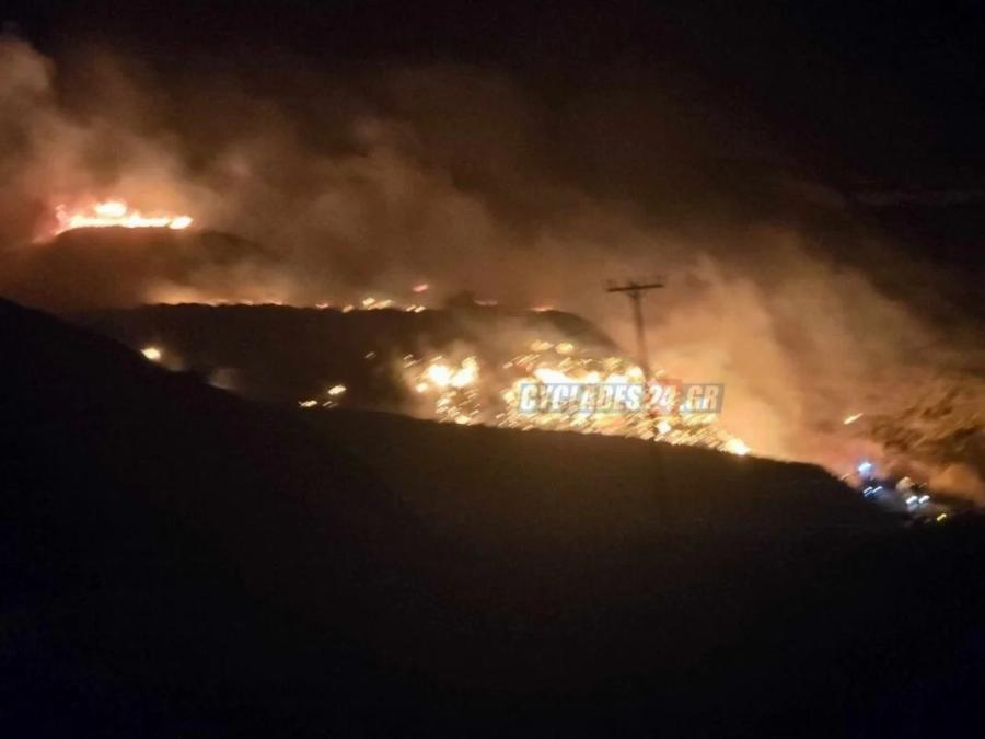 Μεγάλη Φωτιά Τώρα: Καίγεται ο ΧΥΤΑ – Σε κατάσταση έκτακτnς ανάγκης η Πυροσβεστική