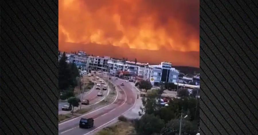 ΕΚΤΑΚΤΟ: ΜΕΓΑΛΗ ΦΩΤΙΑ ΤΩΡΑ – Οι άνεμοι πνέουν έως 117 χιλιόμετρα την ώρα – Καπνοί και στάχτες