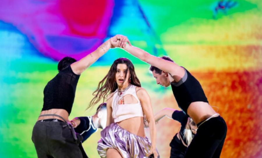 Παρακολουθήσαμε τη γενική πρόβα της Μαρίνας Σάττι – Αυτό που είδαμε δεν περιγράφεται