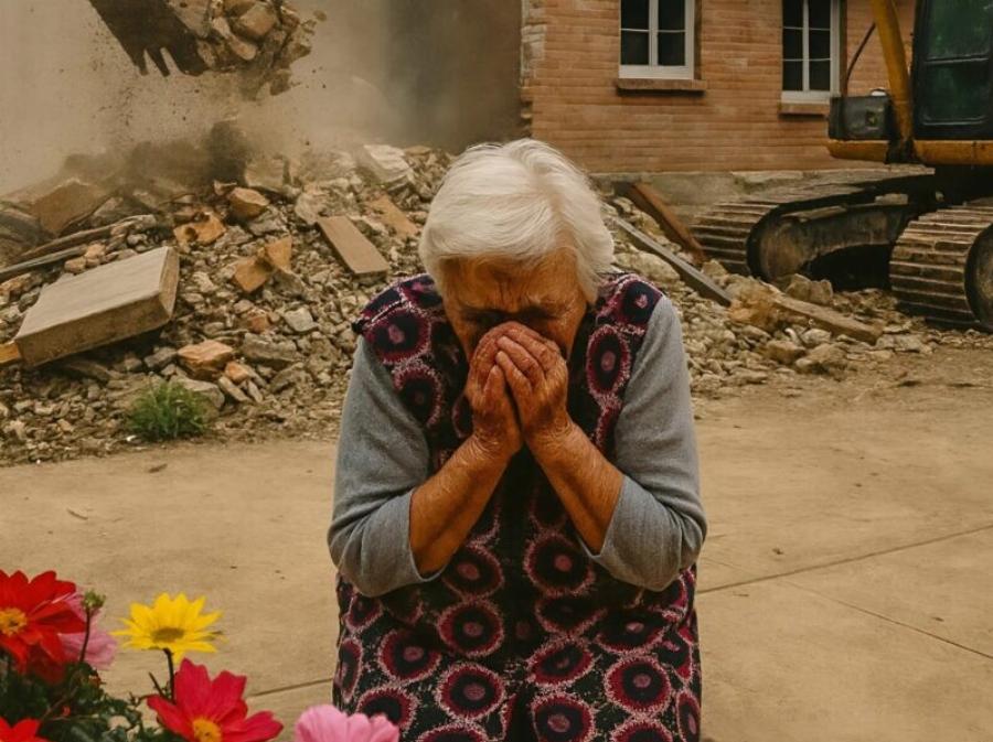 Τα ίδια μου τα παιδιά κατέστρεψαν το σπίτι μου μπροστά στα μάτια μου, χωρίς καν να με προειδοποιήσουν· καθόμουν μπροστά στο σπίτι και έκλαιγα πικρά, πιστεύοντας πως στα γεράματα θα μείνω στο δρόμο… αλλά ξαφνικά συνέβη κάτι απρόσμενο