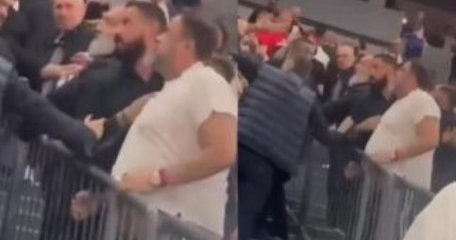 Βίντεο: Η στιγμή που καυγαδίζουν Βαγγέλης Μαρινάκης και Γρηγόρης Δημητριάδης – Όλοι προσπαθούσαν να τους χωρίσουν, χαμός στο T- Center