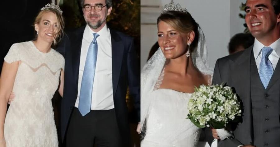 Χρυσή Βαρδινογιάννη: Με ιστορική τιάρα στο γάμο της με τον Νικόλαο Ντε Γκρες – Την ίδια είχε φορέσει και η Τατιάνα Μπλάτνικ