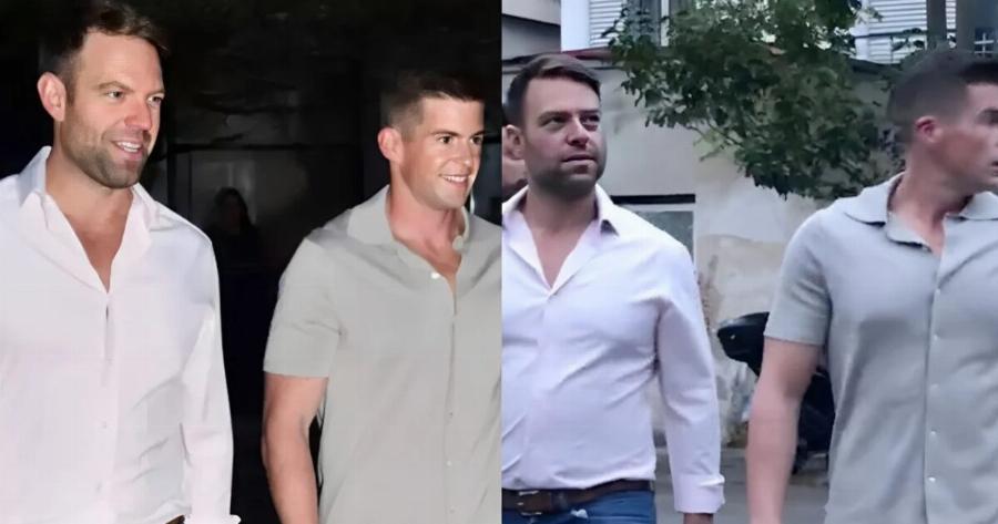 Πιο ερωτευμένοι από ποτέ και με κολλητά παντελόνια: Κασσελάκης και Τάιλερ πήγαν θέατρο και έμοιαζαν με μοντέλα