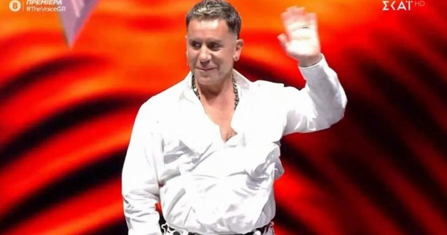 Δεν φάνηκε στην τηλεόραση: Τι έγινε όταν μπήκε ο Γιώργος Μαζωνάκης στο πλατό του The Voice