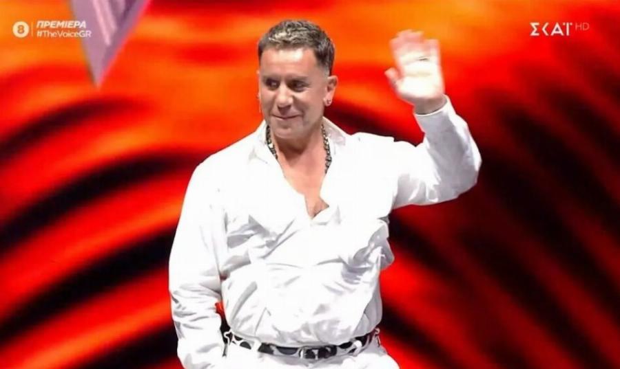 Δεν φάνηκε στην τηλεόραση: Τι έγινε όταν μπήκε ο Γιώργος Μαζωνάκης στο πλατό του The Voice