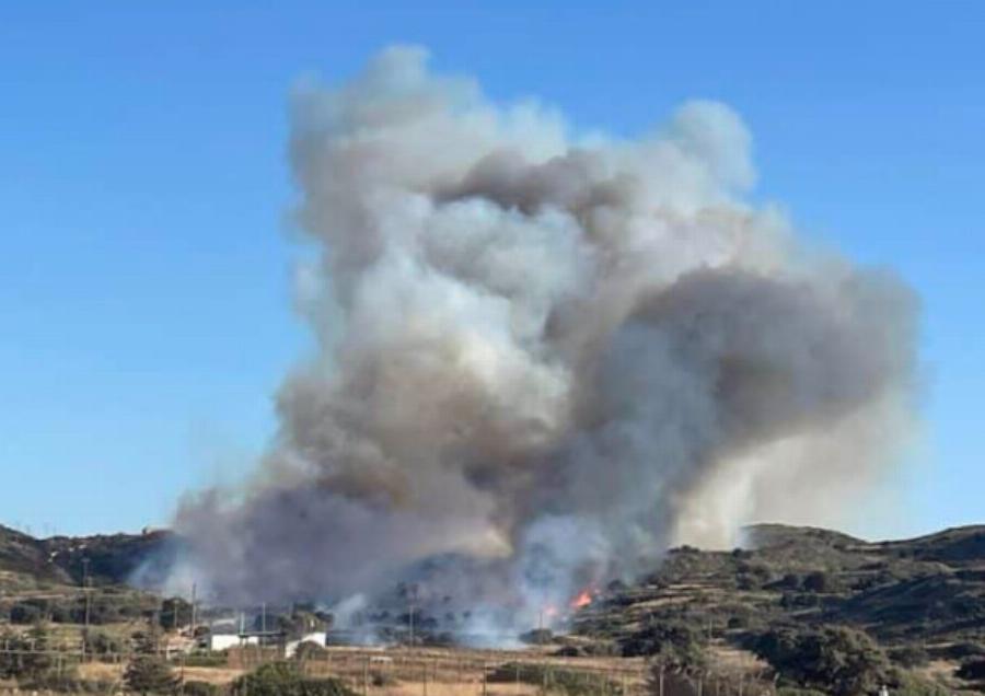 Έκτακτο: Φωτιά κοντά σε αεροδρόμιο – Ήχησε το 112