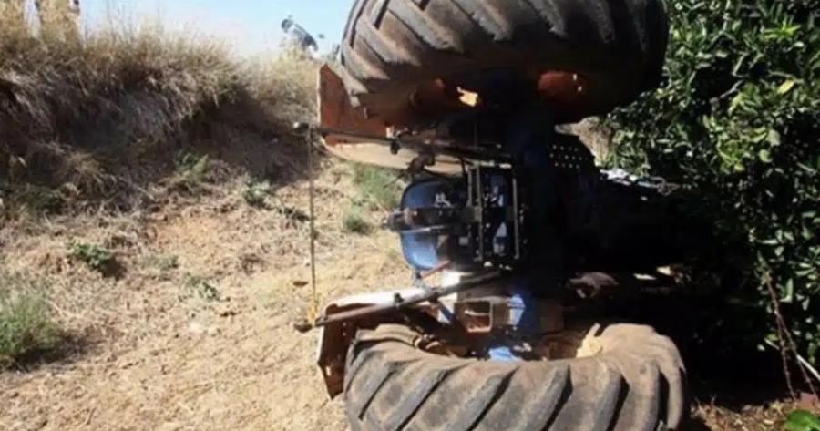 Avεiπωτn τpαγωδiα: Nεκpός 57χρονος που καταπλακώθnκε από τρακτέρ