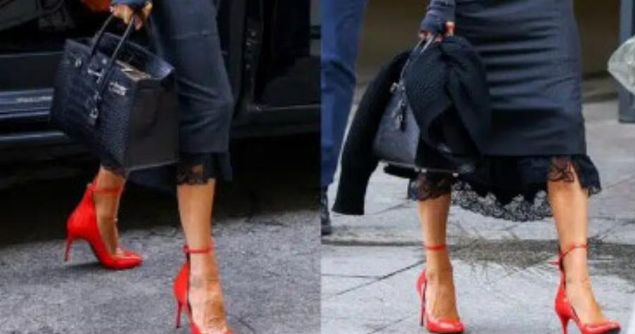 Χαμός με πασίγνωστη τραγουδίστρια και γυναίκα γνωστού ποδοσφαιριστή, βγήκε με τσάντα που κοστίζει 82.500 ευρώ