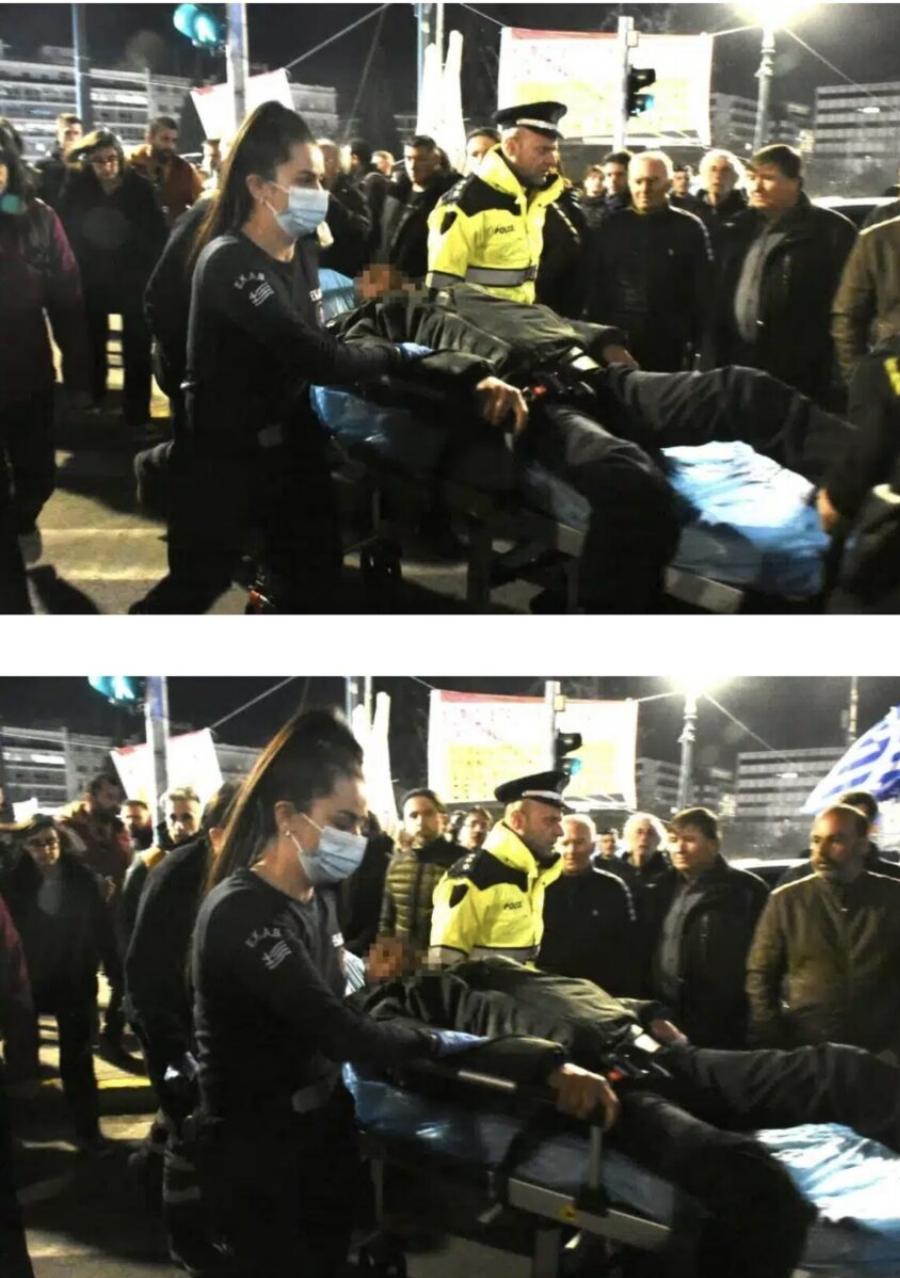 Λιποθύμnσε αγρότης στο Σύνταγμα