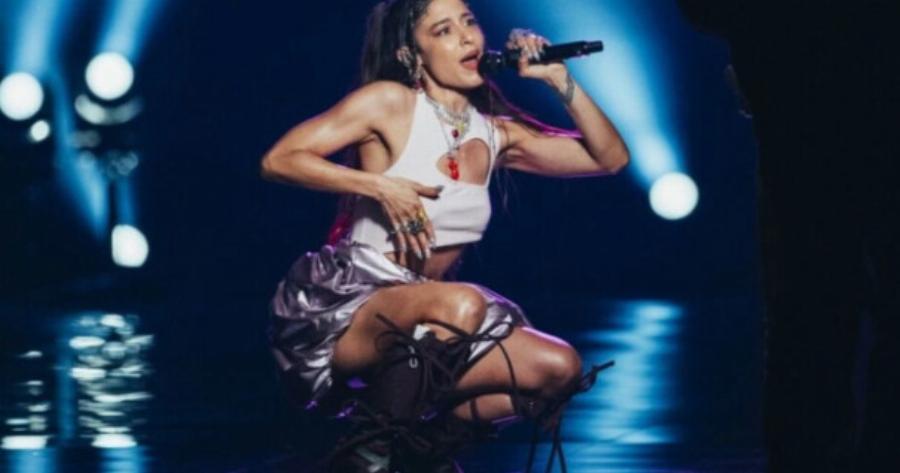 «Μαρίνα, κάτι ξέχασες»: Το μεγάλο λάθος που είδαν οι παρατηρητικοί στην εμφάνιση της Σάττι στην Eurovision