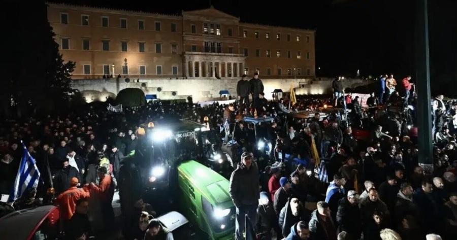 Λιποθύμnσε αγρότης στο Σύνταγμα